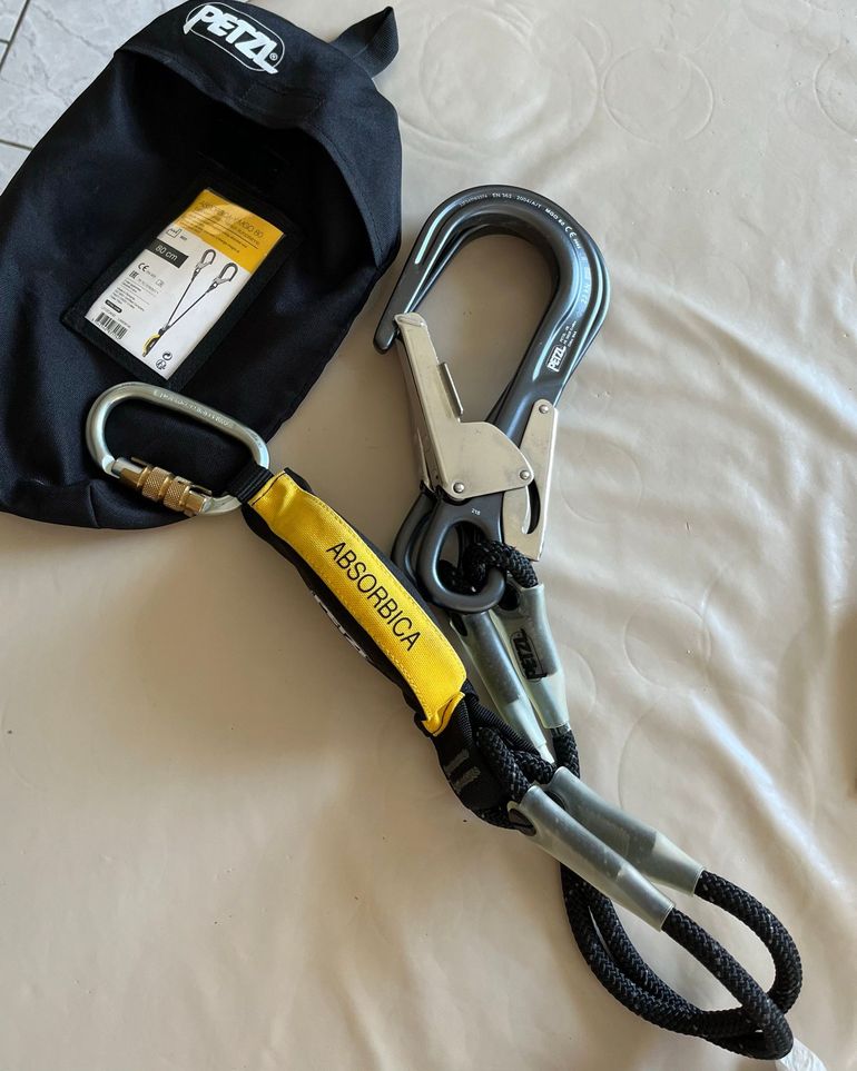 Petzl Absorbica-Y Double Lanyard 2022 bike usato — immagine 1 di 2