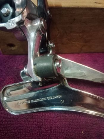 Used Deragliatore anteriore Shimano FD-M735 a fascetta 34, 2 mm mtb, mountain bike bike — image 8 of 8