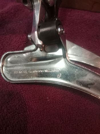 Used Deragliatore Shimano XT FD-M735 26, 4 mm bike — image 7 of 7