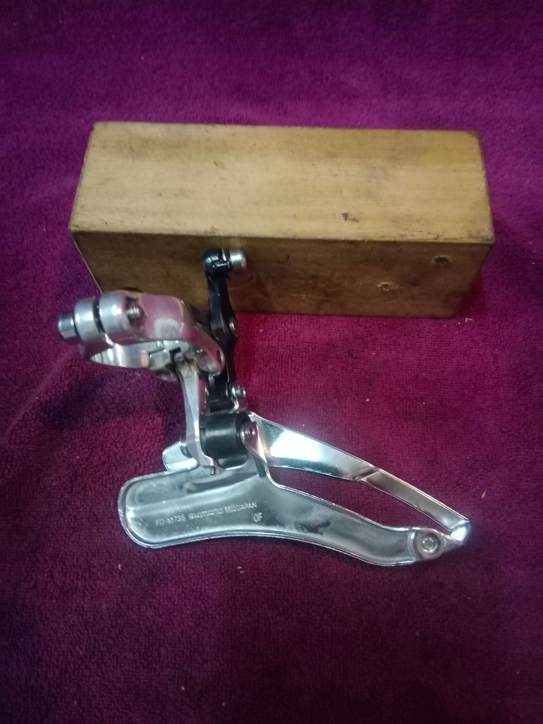 Used Deragliatore Shimano XT FD-M735 26, 4 mm bike — image 6 of 7