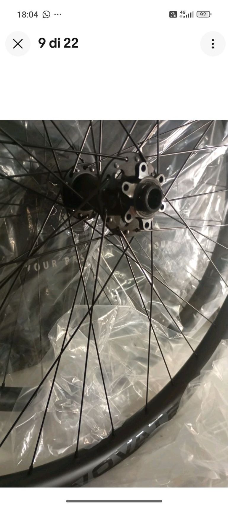 Novatec M30 29 Boost MTB Carbon Wheels bike d'occasion — image 10 sur 11