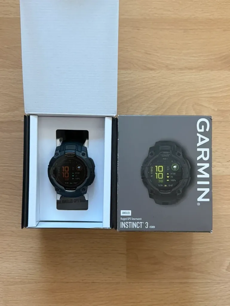 Brugt Garmin Instinct 3 AMOLED bike — billede 7 af 9