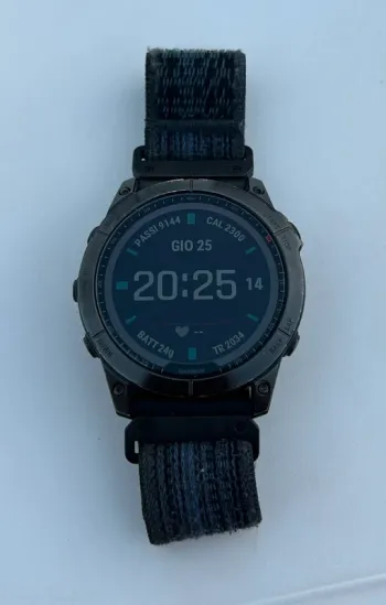 Brugt Garmin Fenix 7x solar bike
