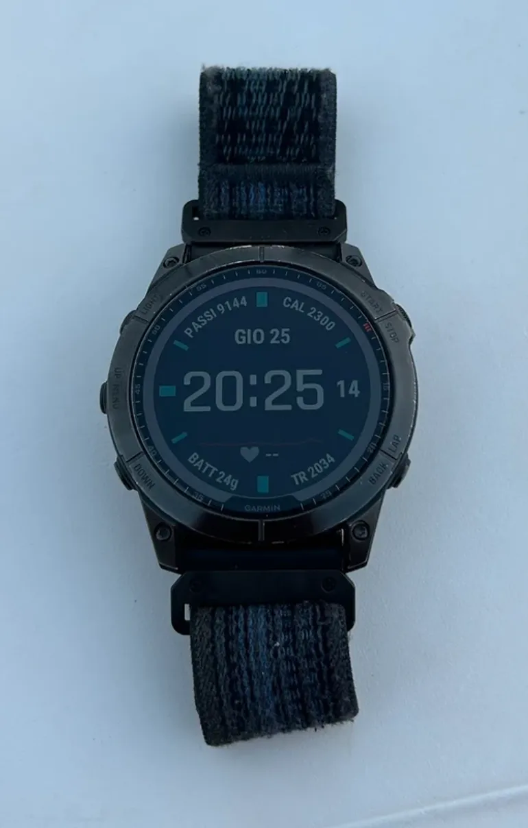 Brugt Garmin Fenix 7x solar bike — billede 1 af 3