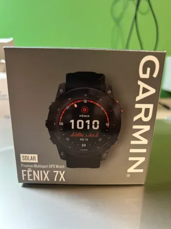 Brugt Garmin Fenix 7x solar bike — billede 3 af 3