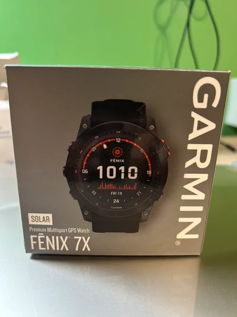 Brugt Garmin Fenix 7x solar bike — billede 3 af 3