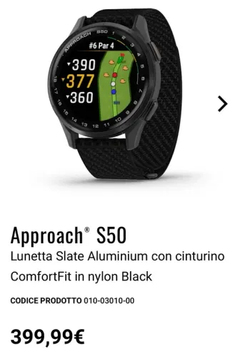 Used Garmin Approach S50 bike — image 5 of 5