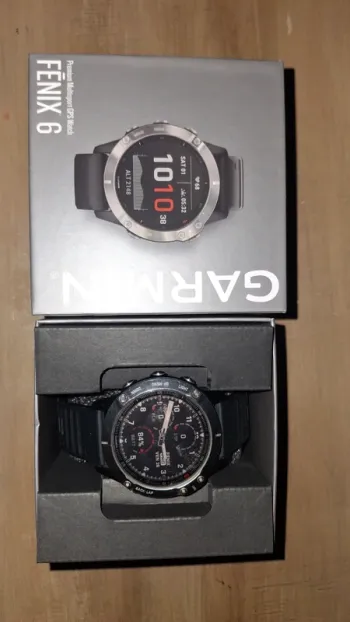 Used Garmin Fenix 6 bike
