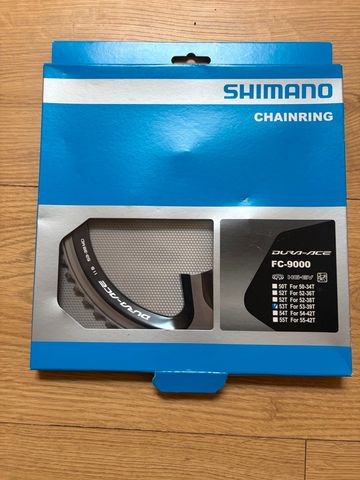 Used Shimano DURA ACE 11-speed Chainring FC-9000 53T (MD) Drivetrain & Pedals