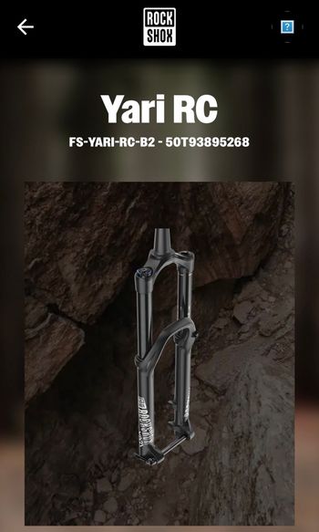 Used RockShox FS-Yari RC B2 bike — image 11 of 12