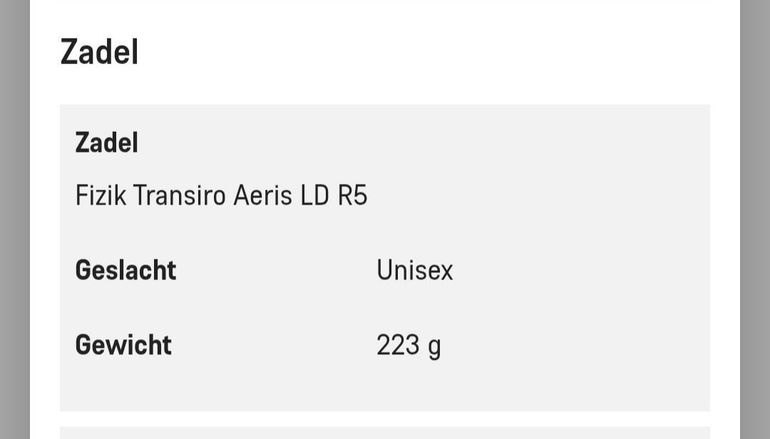 Tweedehands Fizik Transiro Aeris LD R5 2026 bike — afbeelding 3 van 3