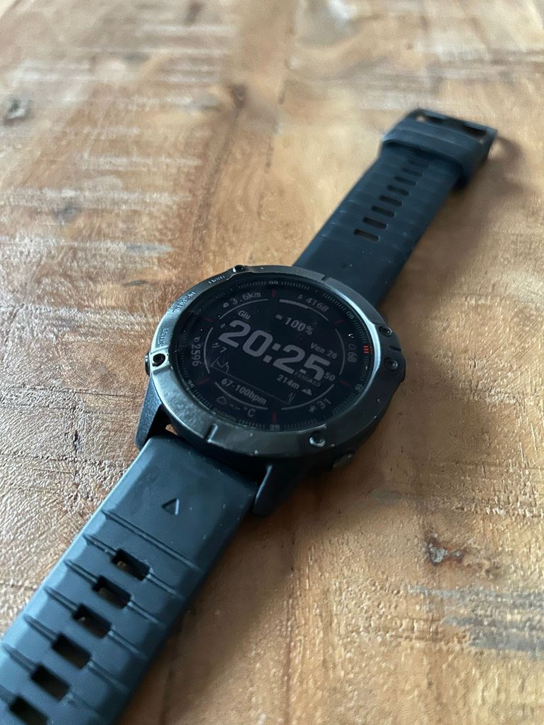 Gebrauchtes Garmin Fenix 6 Pro GPS Watch bike — Bild 2 von 5