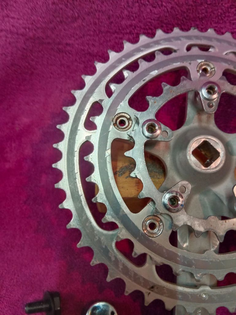 Używany Guarnitura Shimano Deore XT FC-M730 mtb, mountain bike bike — zdjęcie 6 z 8