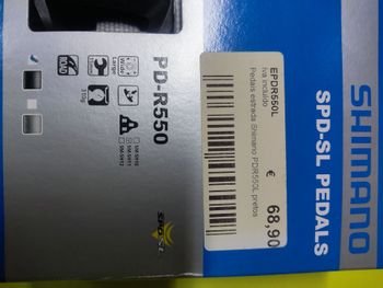 Used Shimano PD-R550 Pedals Pretos bike — image 8 of 10