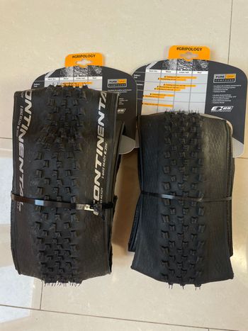 Used Continental Cross King ShieldWall MTB Folding 29x2.20 Set 2 Tires 2026 bike