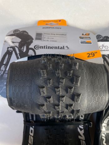 Used Continental Cross King ShieldWall MTB Folding 29x2.20 Set 2 Tires 2026 bike — image 2 of 7