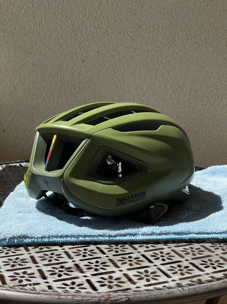Used Specialized S-Works Prevail 3 Helmet Fjällräven Green Special Edition M 2025 bike — image 2 of 9