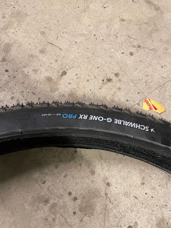Used Schwalbe G-One RX PRO 50&45mm bike — image 4 of 4