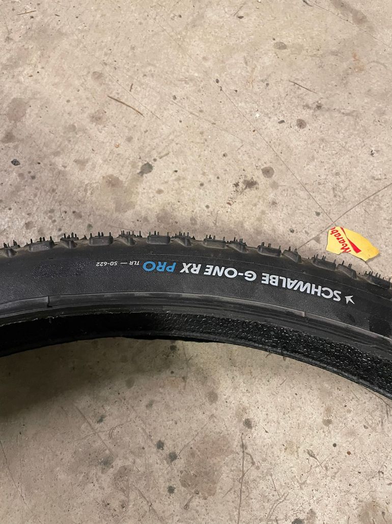 Used Schwalbe G-One RX PRO 50&45mm bike — image 4 of 4
