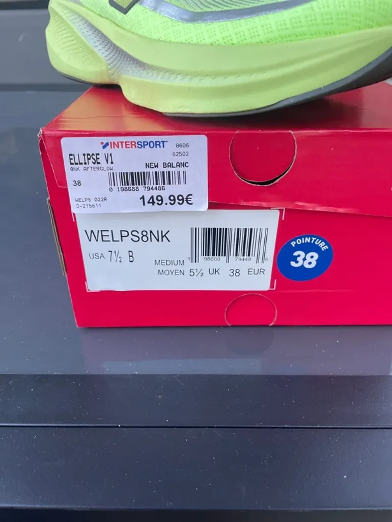 Tweedehands New Balance Ellipse V1 bike — afbeelding 3 van 6