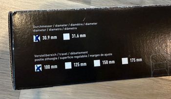 Used Magura MDS-V3 Seatpost 100 mm Ø 30.9 mm 2025 bike — image 3 of 3