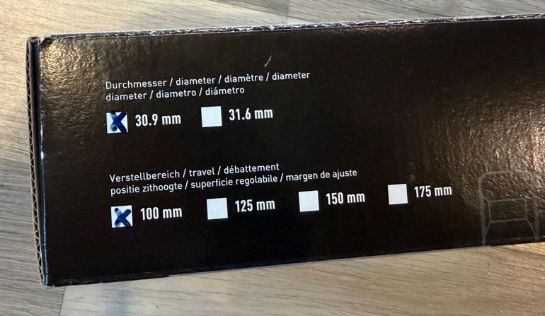 Used Magura MDS-V3 Seatpost 100 mm Ø 30.9 mm 2025 bike — image 3 of 3
