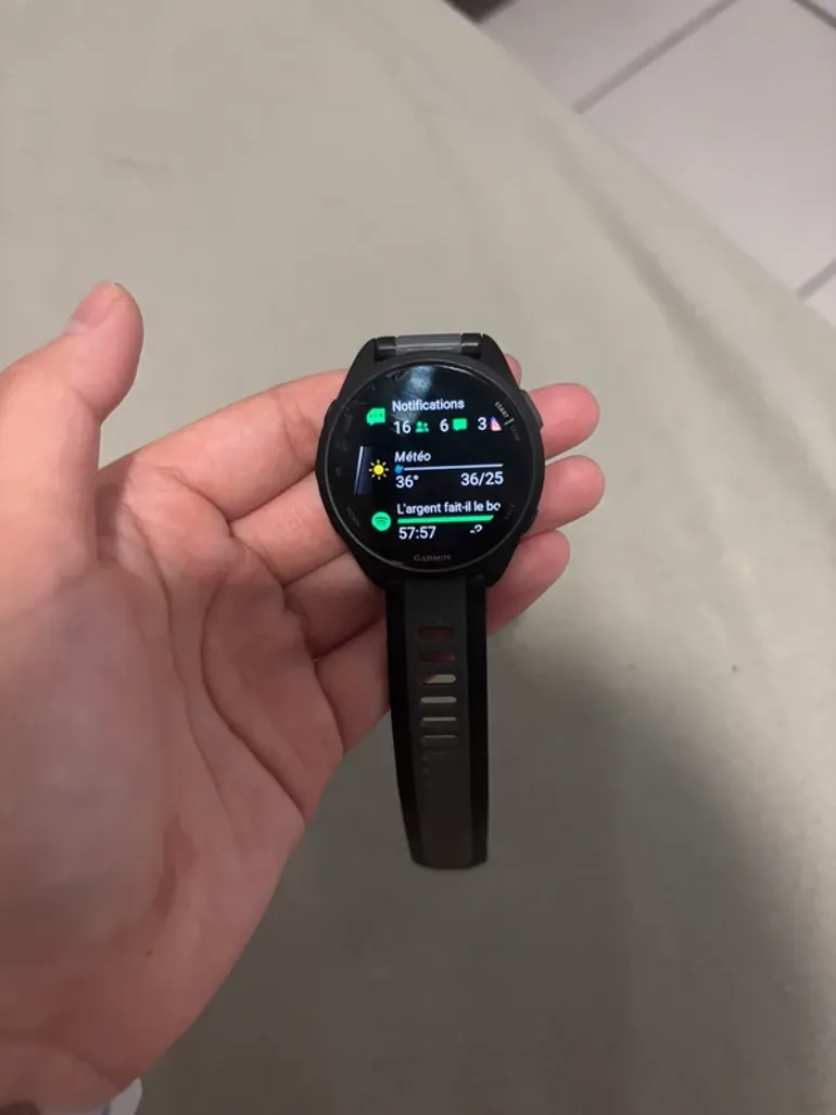 Gebrauchtes Garmin Forerunner 165 Music bike — Bild 8 von 8