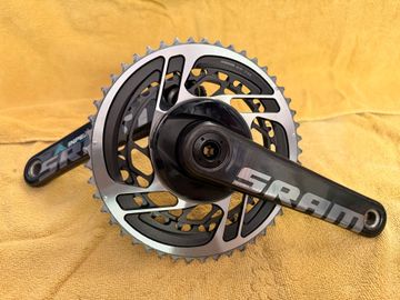 Używany Sram Red 48/35 Crankset with power meter 2024 Drivetrain & Pedals