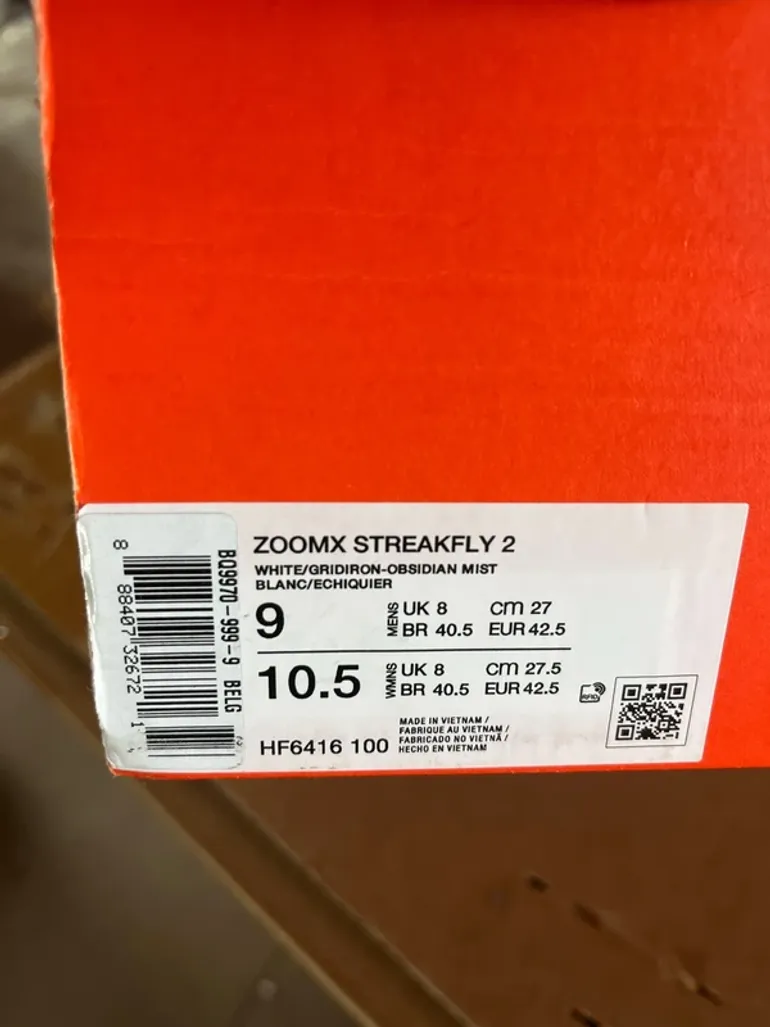Gebrauchtes White ZoomX Streakfly 2 bike — Bild 10 von 10