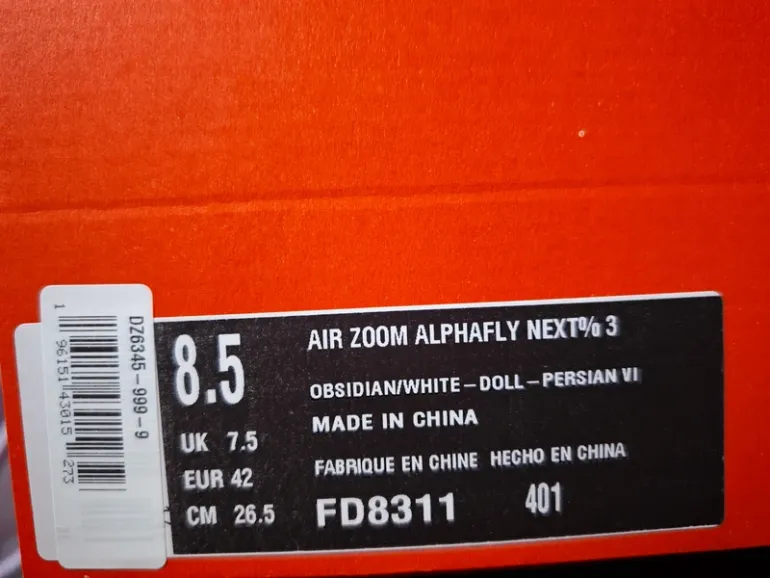 Použité Nike Air Zoom Alphafly NEXT% 3 bike — obrázek 11 z 11