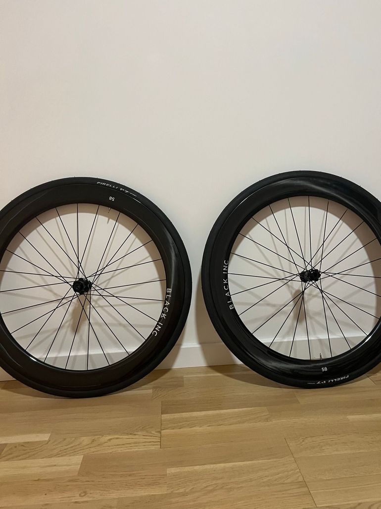 Used Black Inc FIFTY EIGHT Carbon Aero Wheelset 58 2026 bike — image 1 of 6