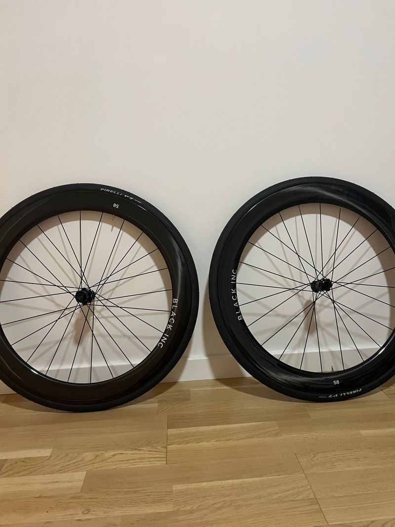 Used Black Inc FIFTY EIGHT Carbon Aero Wheelset 58 2026 Wheels