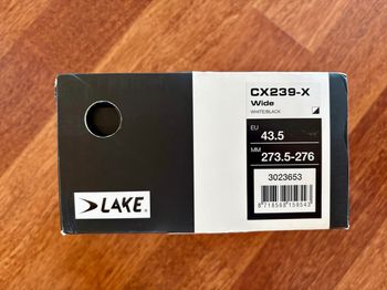 Tweedehands Lake CX239-X Wide White/Black bike — afbeelding 5 van 5