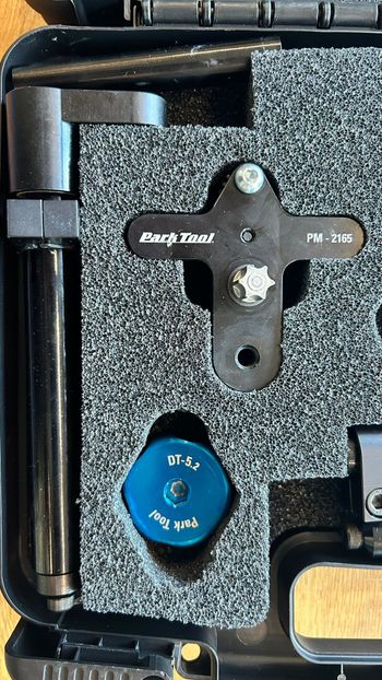 Park Tool DT-5.2 Disc Brake Mount Facing Set bike de segunda mano — imagen 2 de 5