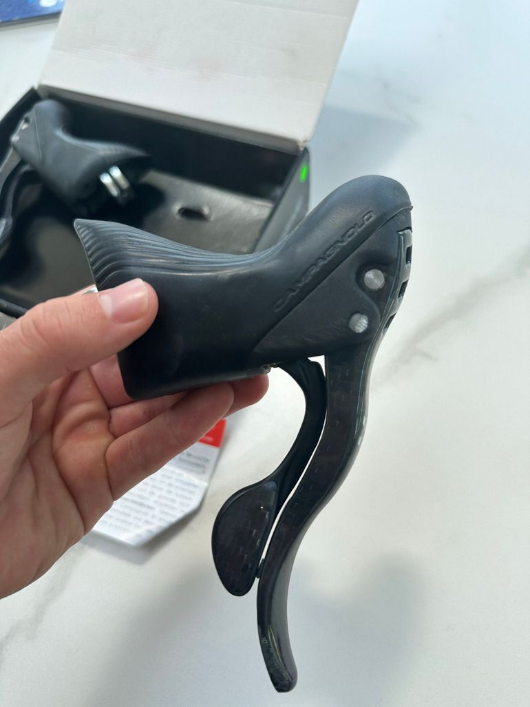 Campagnolo Super Record Ultra-Shift 11 vitesses EP9-SR1C bike d'occasion — image 3 sur 11