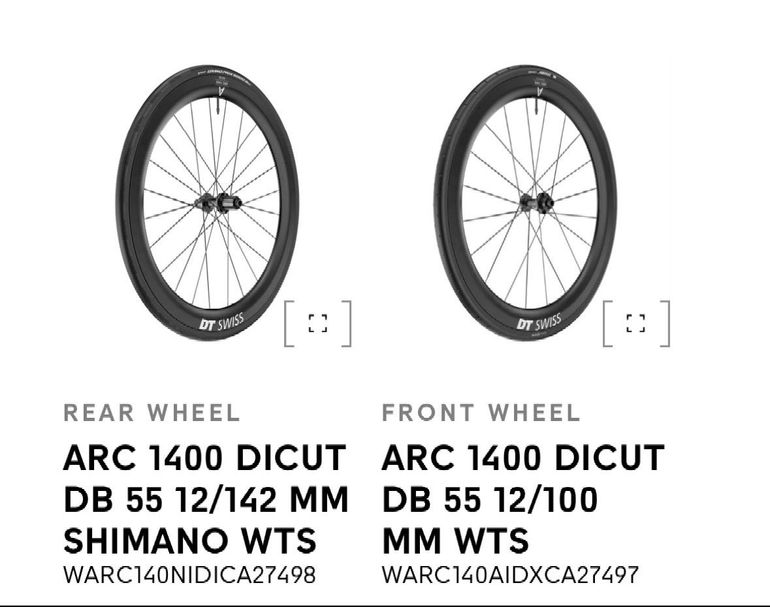 Použité Dt Swiss ARC 1400 DICUT 55 2026 bike — obrázek 2 z 2