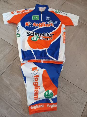 Brugt Marcello Bergamo completo ciclismo maglia, salopette Cycling Clothing
