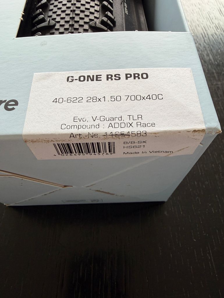 Schwalbe G-One RS Pro Gravelband 40 mm 2026 bike d'occasion — image 3 sur 5