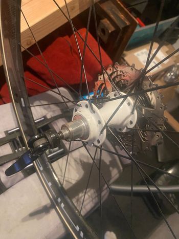 Used Infinito Carbon Wheelset 60cm deep bike — image 6 of 7