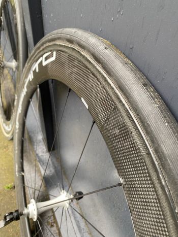 Used Infinito Carbon Wheelset 60cm deep bike — image 7 of 7