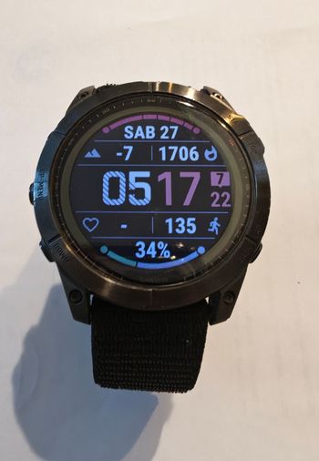 Gebrauchtes Garmin Fenix 7X Solar GPS Watch bike — Bild 2 von 3
