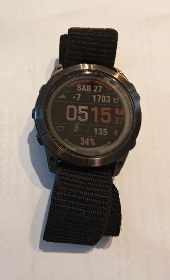 Gebrauchtes Garmin Fenix 7X Solar GPS Watch bike — Bild 3 von 3