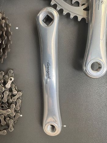 Used Campagnolo Record Titanium 9 Marco Pantani 1999 bike — image 8 of 10