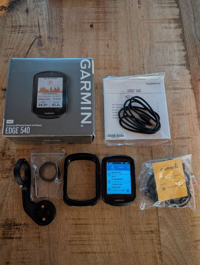 Tweedehands Garmin Edge 540 Solar 2024 bike — afbeelding 1 van 6