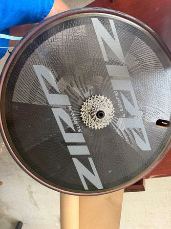 Used Zipp Super-9 Disc Wheel 2023 bike — image 3 of 3
