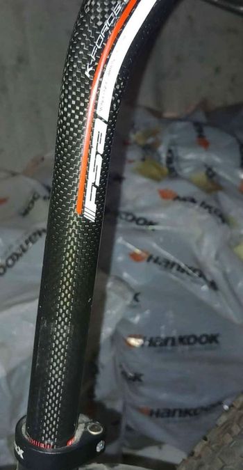 Used Fsa K-Force 27.2 Seatpost Da 35 bike