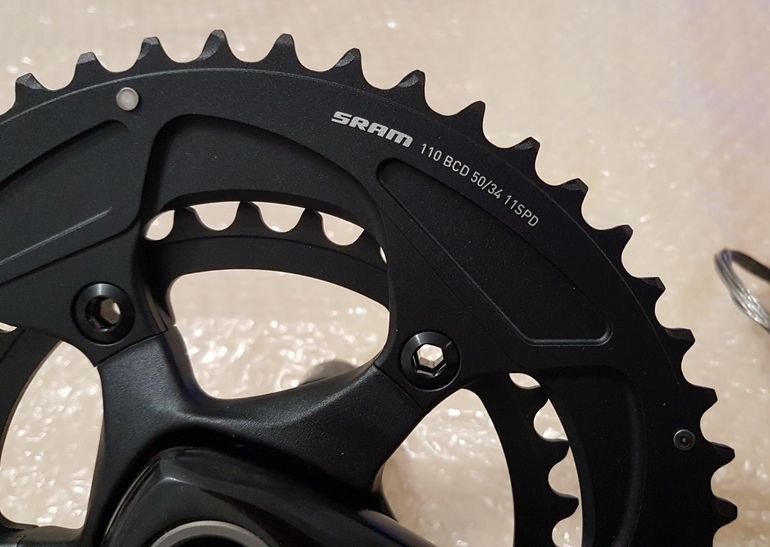 Sram Rival 22 GXP 172, 5 mm 50/34 - 52/36 - 46/36 11S bike d'occasion — image 2 sur 7