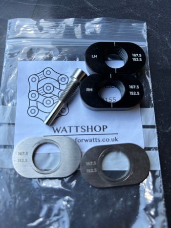 Used Wattshop Cratus Pedal inserts 2024 bike — image 2 of 2