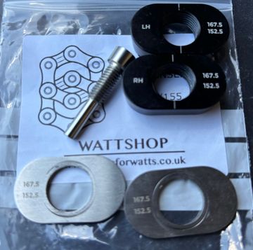 Brugt Wattshop Cratus Pedal inserts 2024 Drivetrain & Pedals