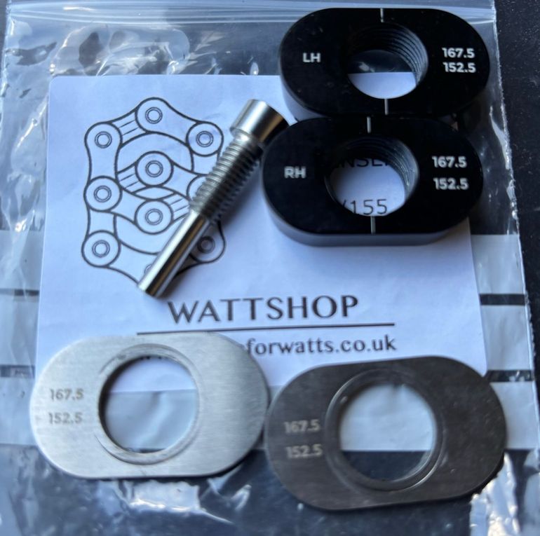 Used Wattshop Cratus Pedal inserts 2024 bike — image 1 of 2